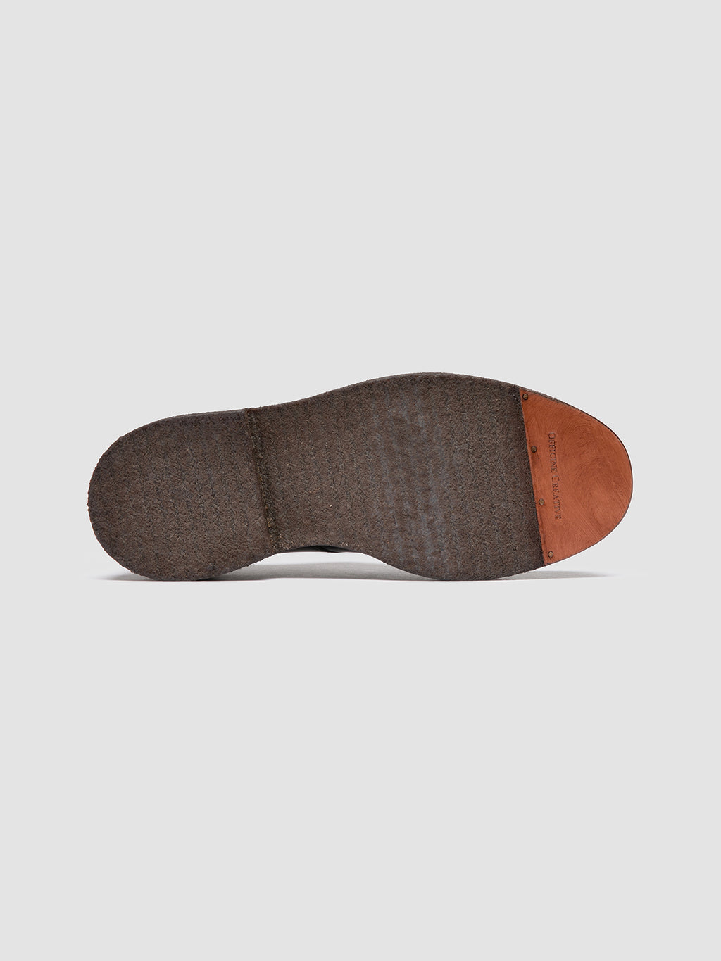ASTON CREPE 003 - Brown Leather Derby Shoes - image 5,side view