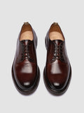 ASTON FLEXI 001 - Burgundy Leather Derby Shoes Officine Creative - 2