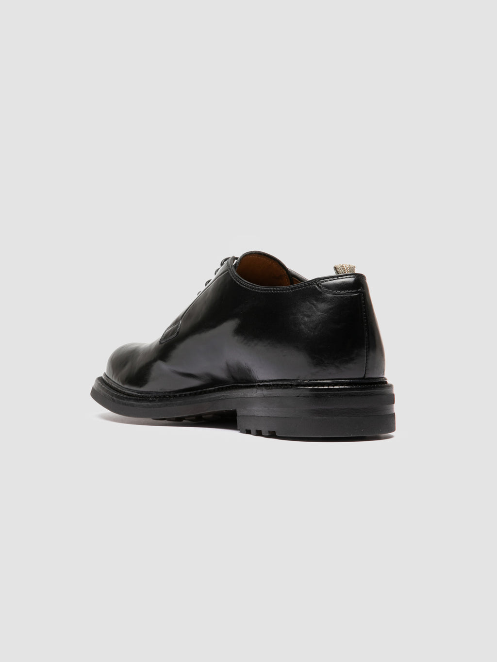 ASTON FLEXI 001 - Black Leather Derby Shoes Officine Creative - 4