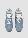 AWAY 101 - Blue Suede Low Top Sneakers