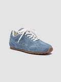 AWAY 101 - Blue Suede Low Top Sneakers