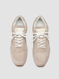 AWAY 101 - Beige Suede Low Top Sneakers