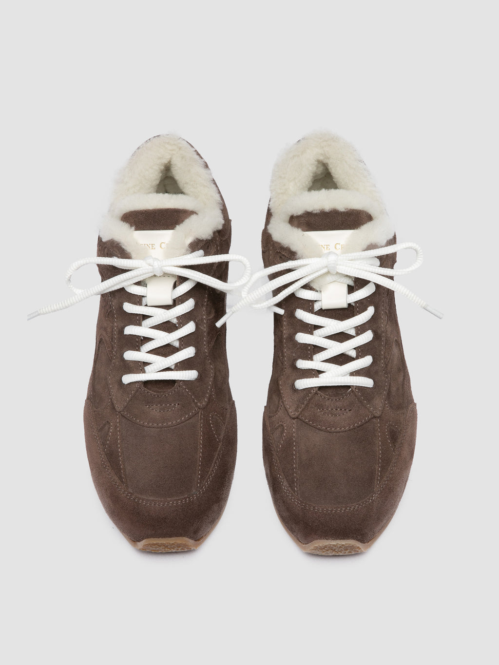 AWAY 102 - Taupe Suede Sneakers Officine Creative - 2