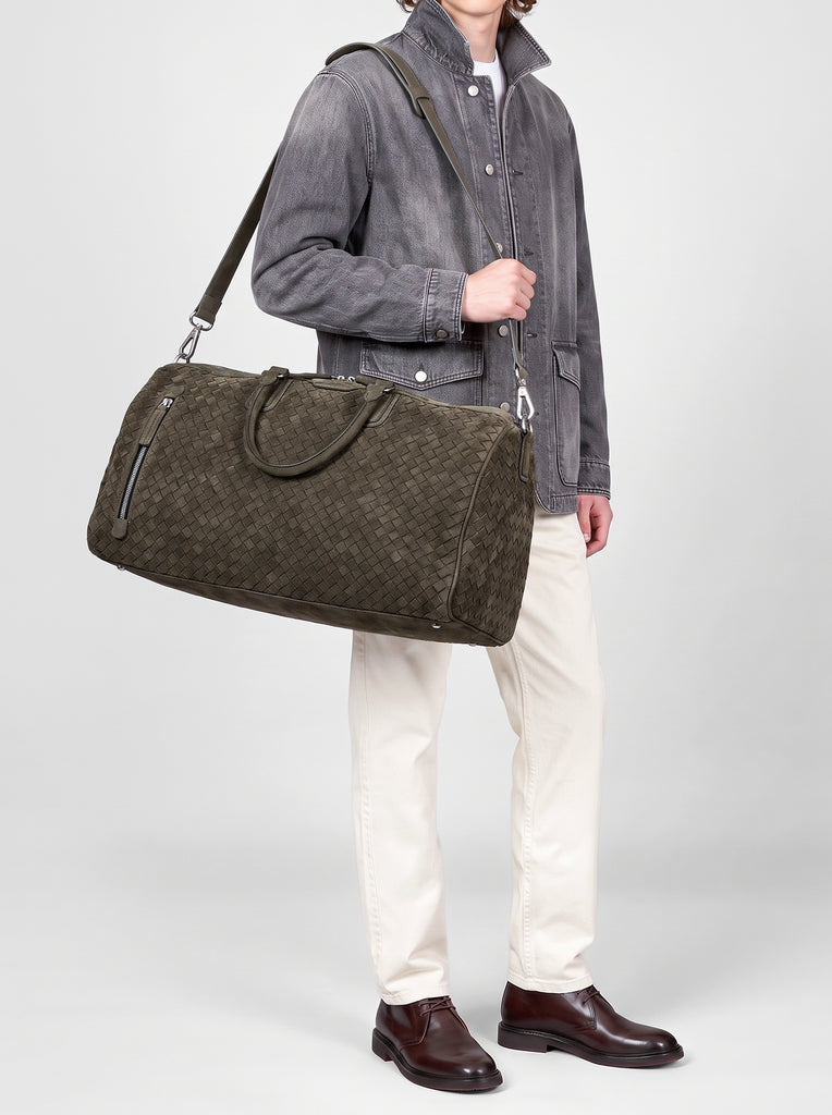 ARMOR 01 - Green Wowen Suede Weekender