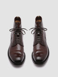 BALANCE 003 - Brown Leather Lace Up Boots - thumb image 2,side view