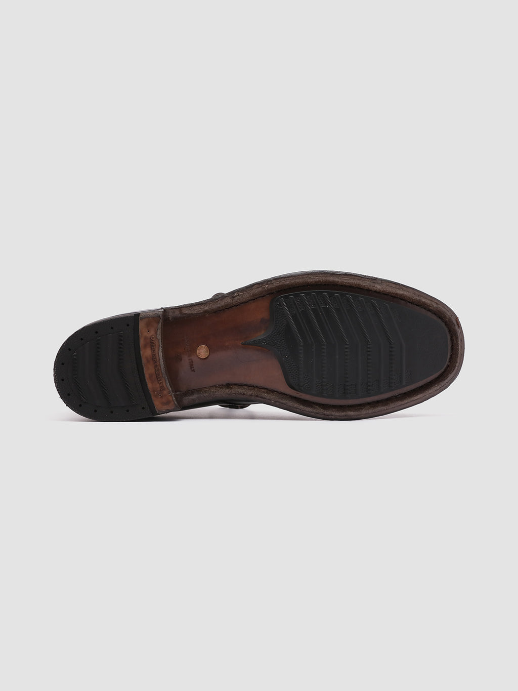 BALANCE 003 - Brown Leather Lace Up Boots - image 5,side view