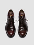 BALANCE 019 - Burgundy Leather Derby Shoes Men Officine Creative - 2