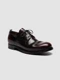 BALANCE 019 - Burgundy Leather Derby Shoes Men Officine Creative - 3