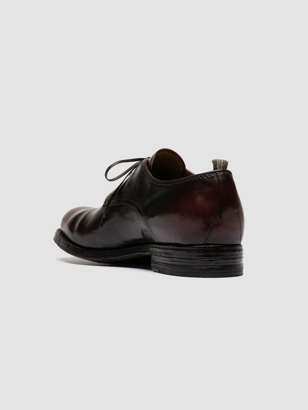 BALANCE 019 - Burgundy Leather Derby Shoes Men Officine Creative - 4