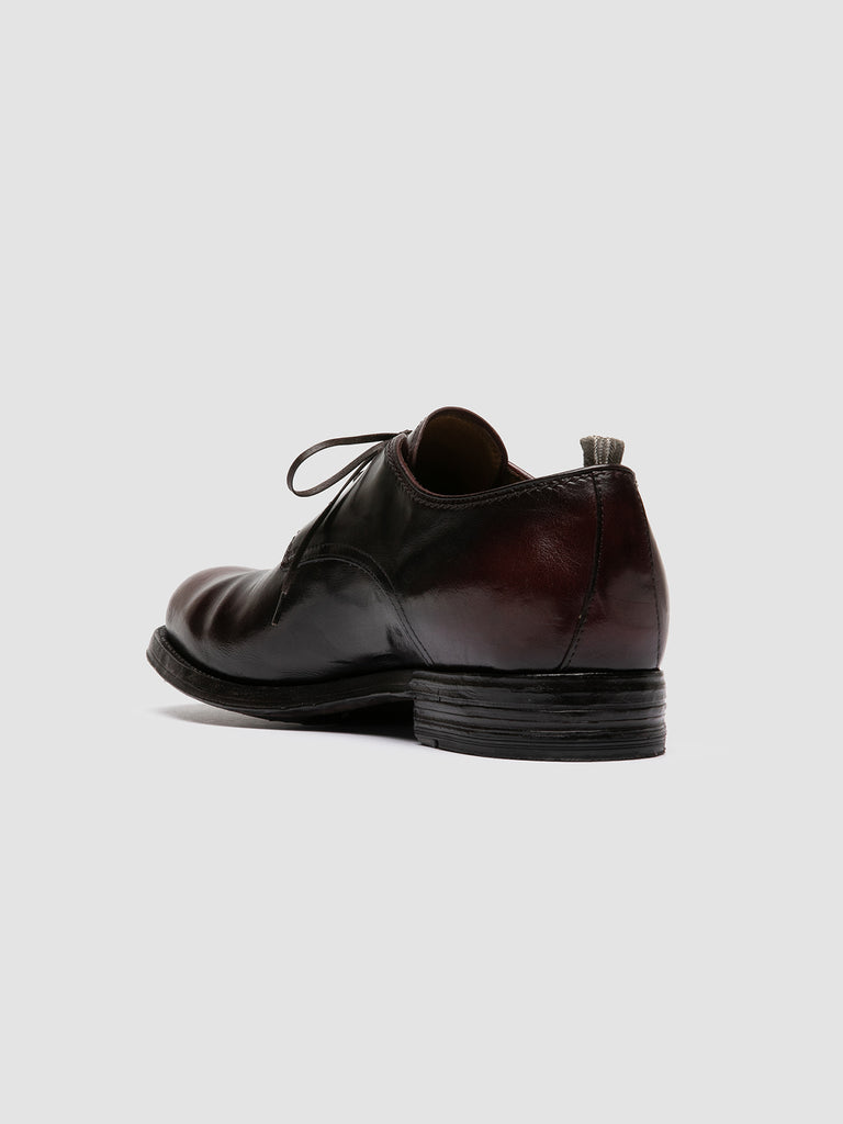 BALANCE 019 - Burgundy Leather Derby Shoes Officine Creative - 4
