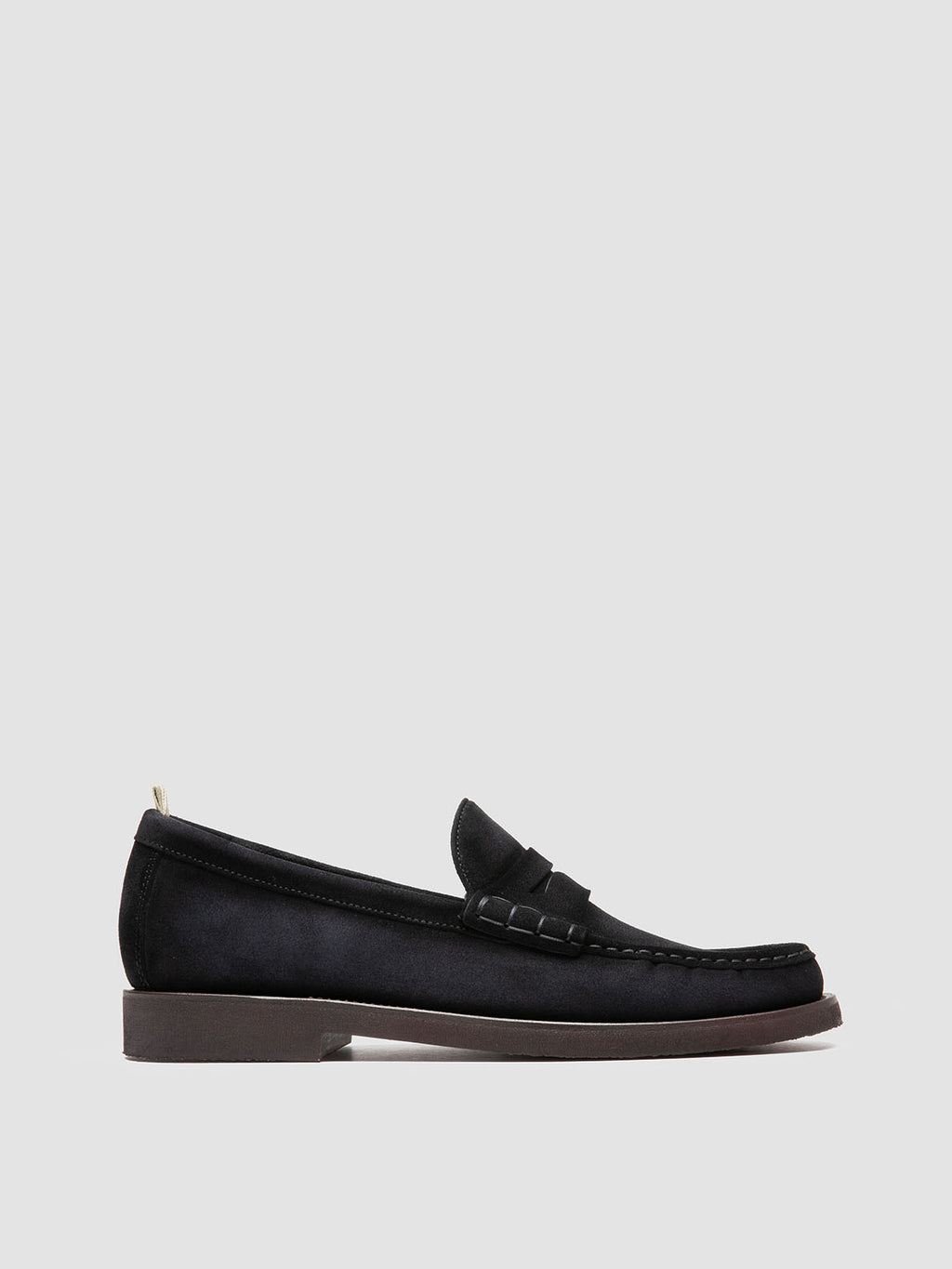 BALFRON FLEXI 001 - Blue Suede Penny Loafers