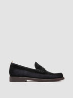 BALFRON FLEXI 001 - Blaue Penny-Loafer aus Wildleder