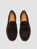 BALFRON FLEXI 001 - Brown Suede Penny Loafers Officine Creative - 2