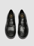 BECKY 101 - Black Leather Penny Loafers Officine Creative - 2