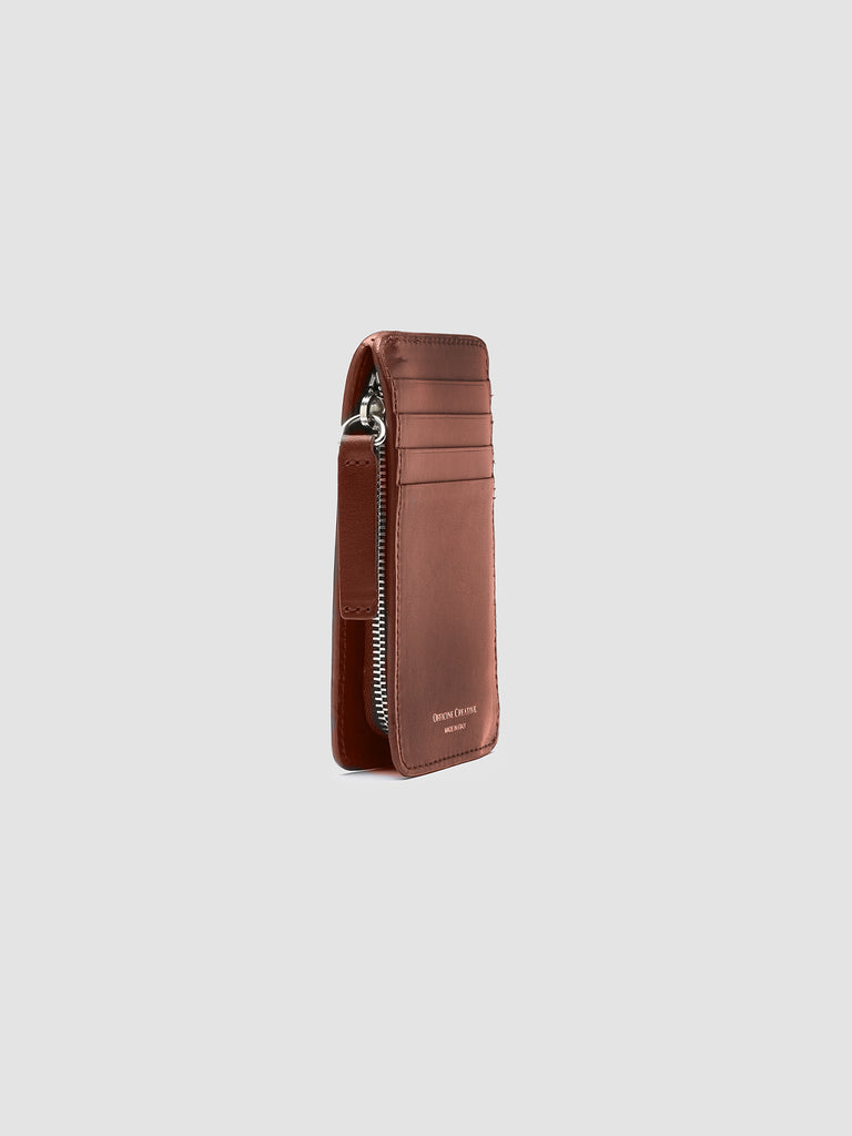 BERGE’ 103 - Brown Leather card holder