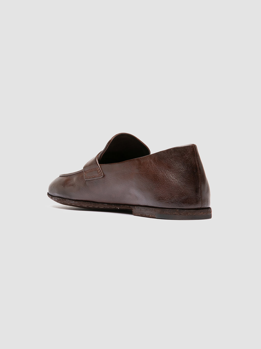 BLAIR DD 001 - Brown Leather Penny Loafers