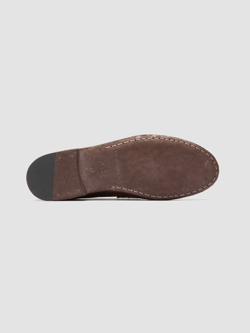 BLAIR DD 001 - Brown Leather Penny Loafers