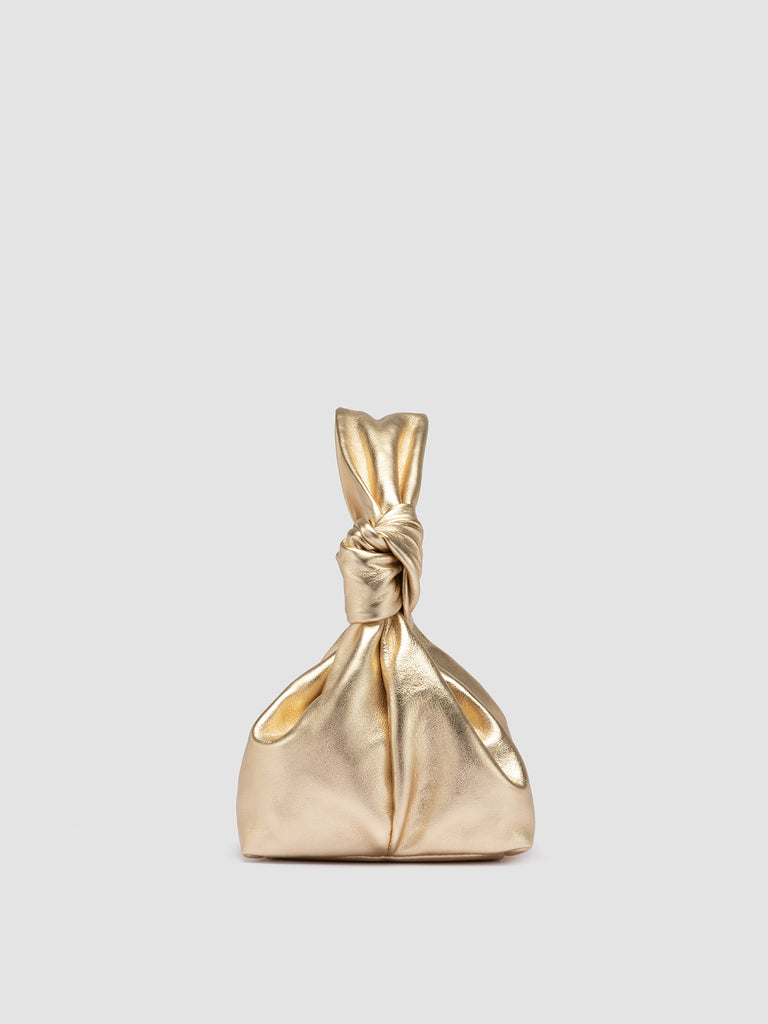 BOLINA 041 - Gold Leather Shoulder Bag Women Officine Creative - 3