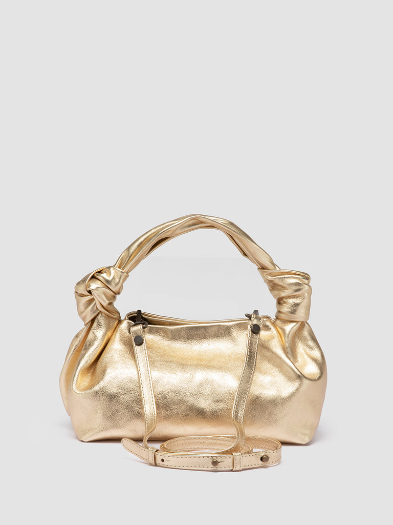 BOLINA 041 - Gold Leather Shoulder Bag Women Officine Creative - 4