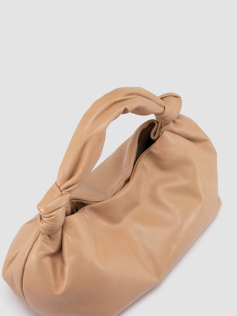 BOLINA 042 - Taupe Leather Hand Bag