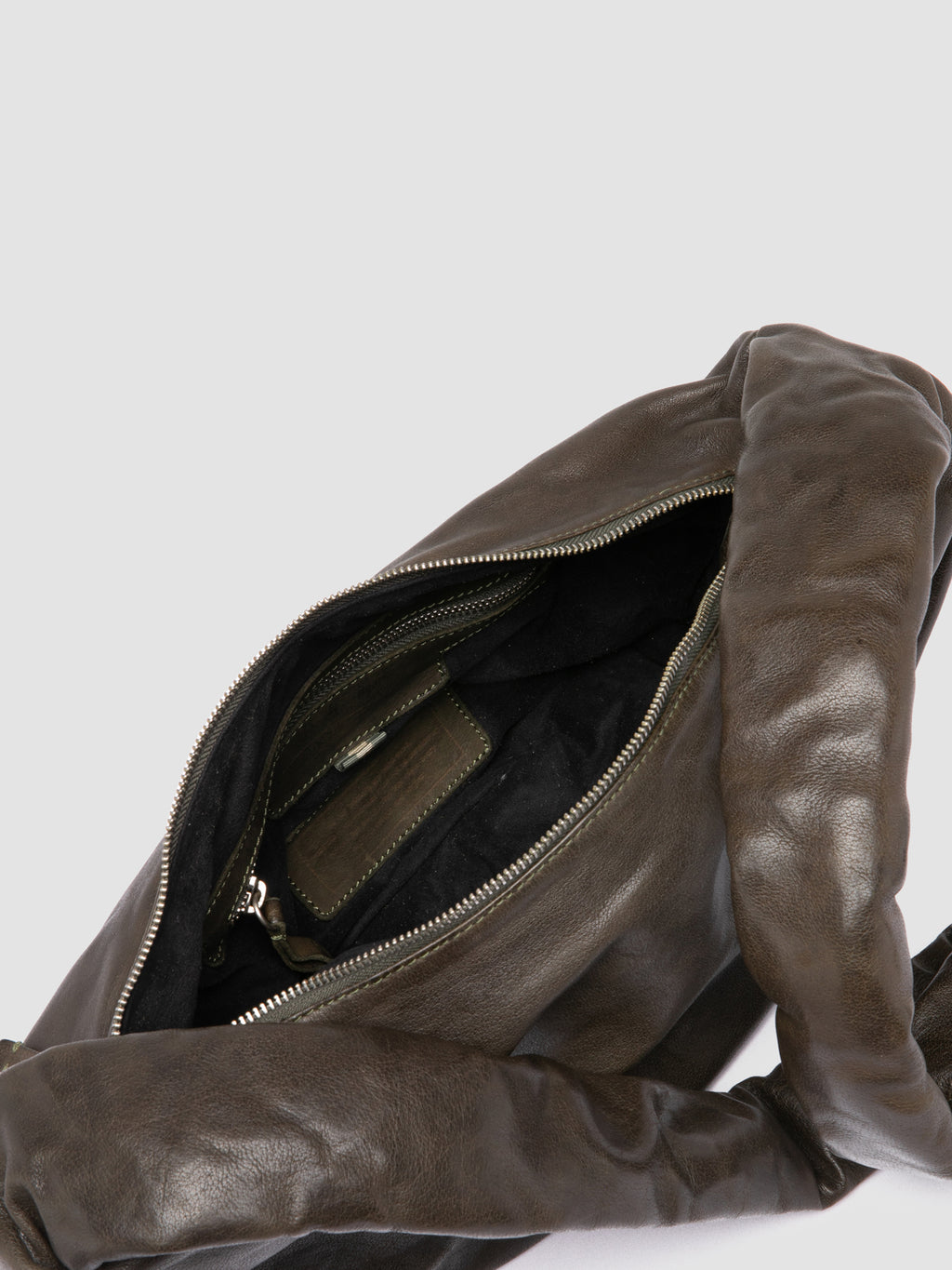 BOLINA 046 - Green Leather Crossbody Bag Officine Creative - 6