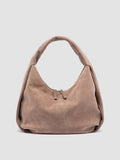 BOLINA 048 - Brown Suede Shoulder Bag Officine Creative - 1
