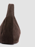 BOLINA 048 - Brown Suede Shoulder Bag - thumb image 5,side view