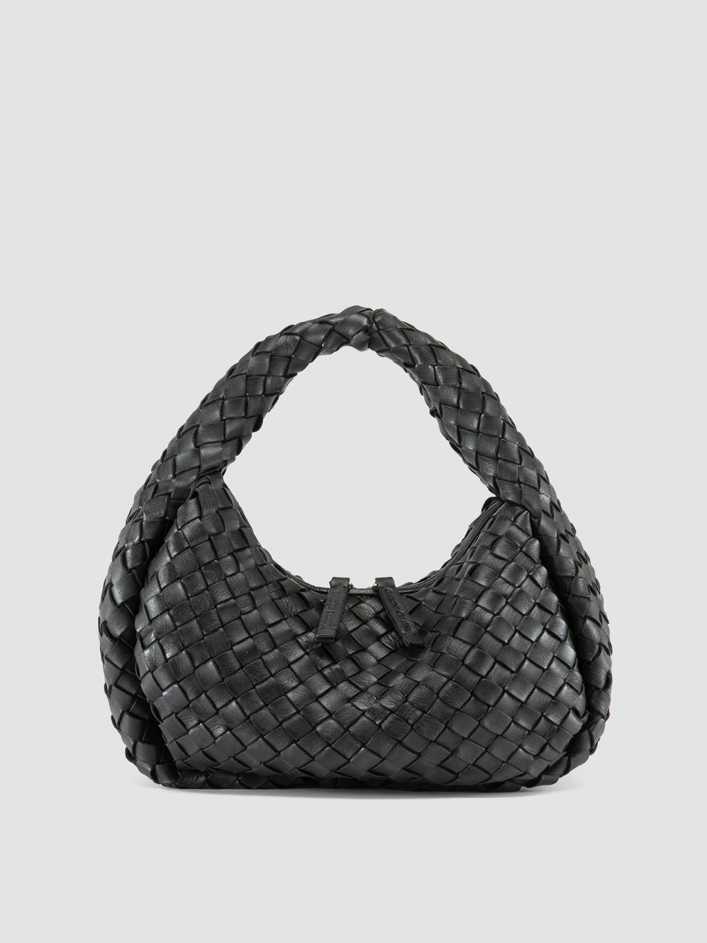 BOLINA 144 - Black Leather Handle Bag