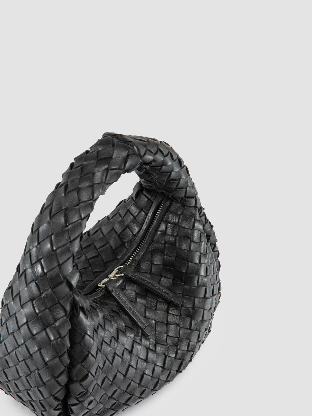 BOLINA 144 - Black Leather Handle Bag