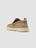BONES 002 - Taupe Suede Loafers