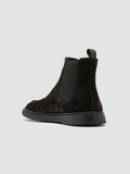 BONES 011 - Black Suede Chelsea Boots Men Officine Creative - 4