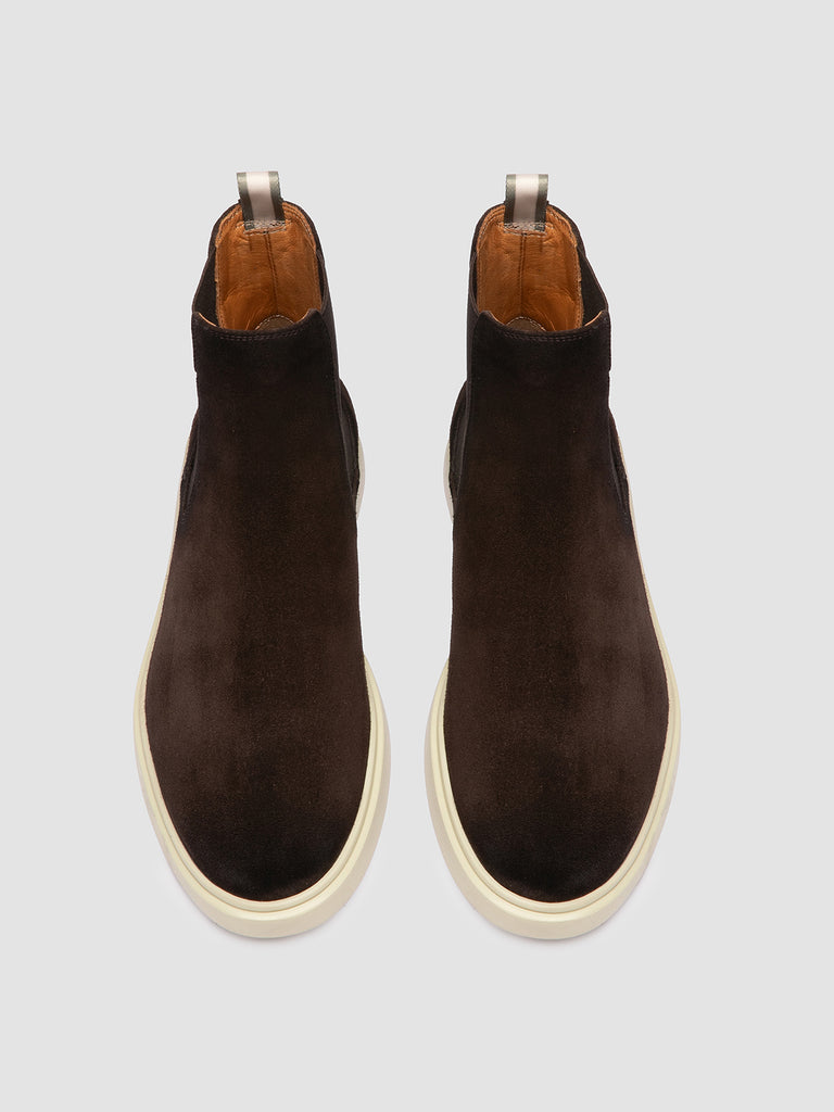 BONES 014 - Brown Suede Chelsea Boots