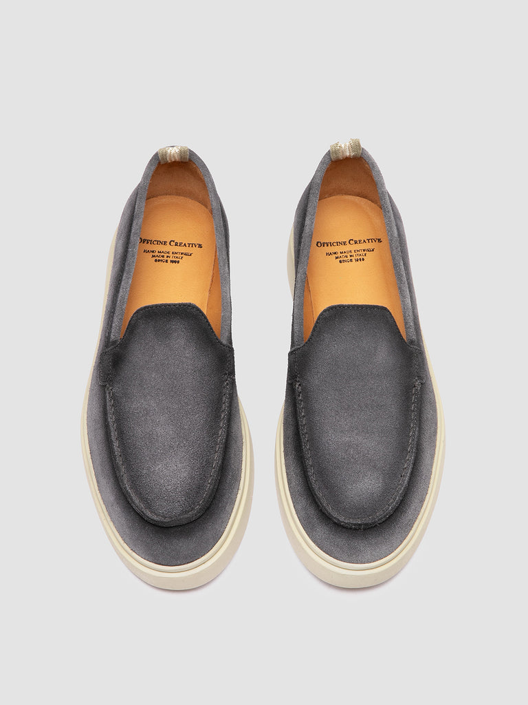 BONES 101 - Grey Suede Loafers