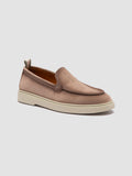 BONES 101 - beige Slipper aus Wildleder