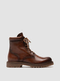 BOSS 002 - Brown Leather Lace Up Boots Officine Creative - 1