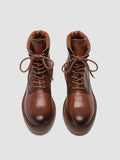 BOSS 002 - Brown Leather Lace Up Boots Officine Creative - 2