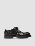 BOSS 015 - Black Leather Derby Shoes Officine Creative - 1
