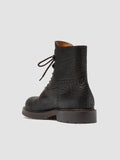 BOSS 017 - Brown Leather Lace-Up Boots Officine Creative - 4