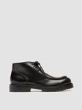 BOSS 018 - Black Leather Derby Shoes Officine Creative - 1