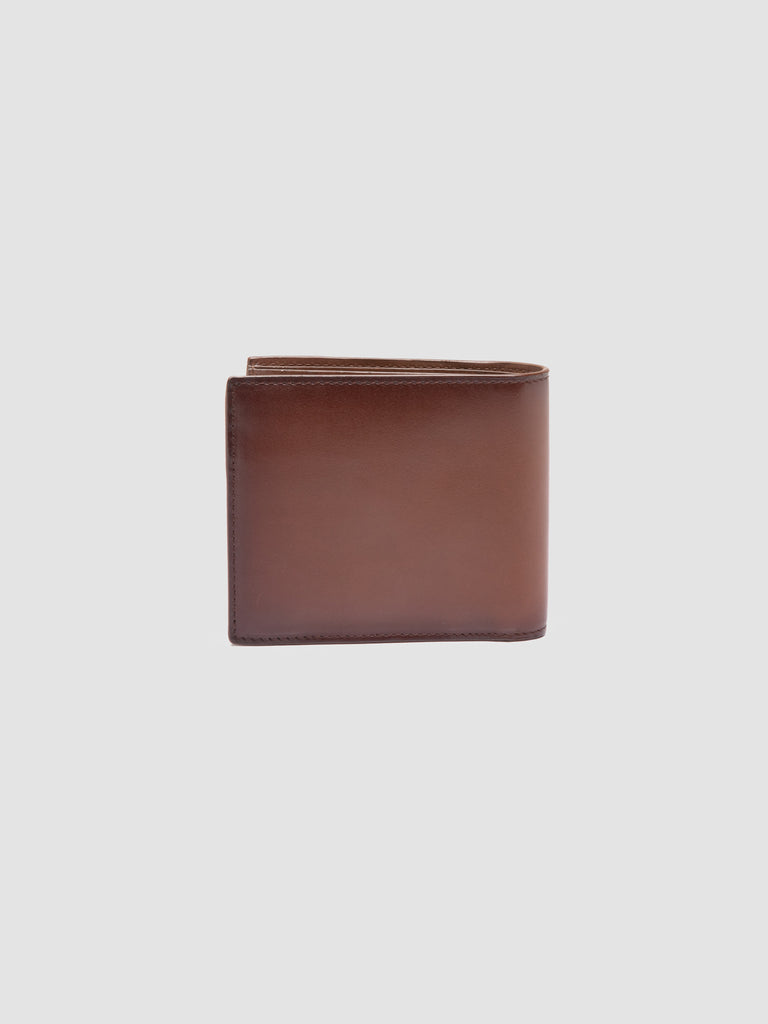 BOUDIN 02 - Brown Leather Bifold Wallet