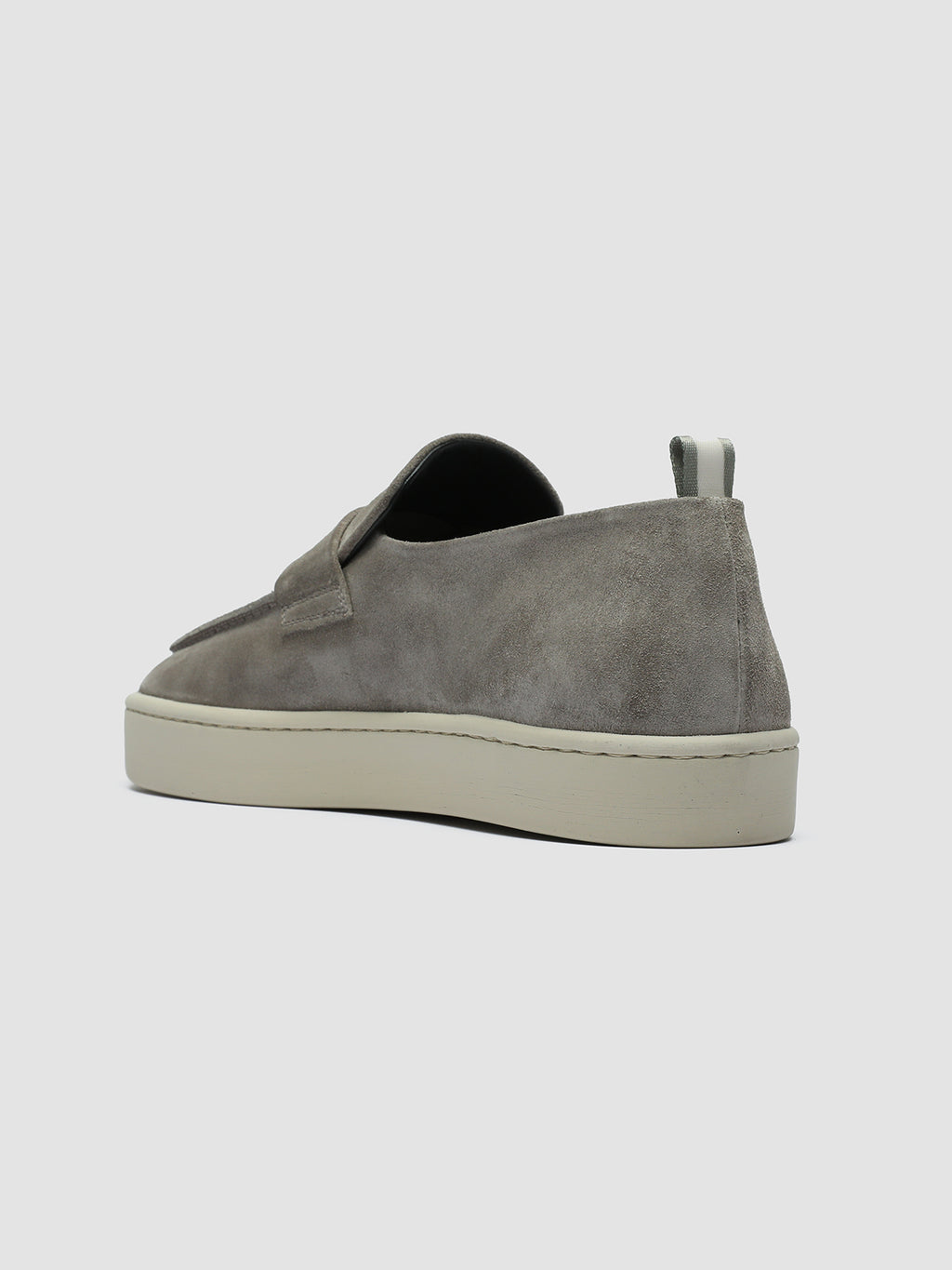 BUG 001 - Taupe Suede Penny Loafers