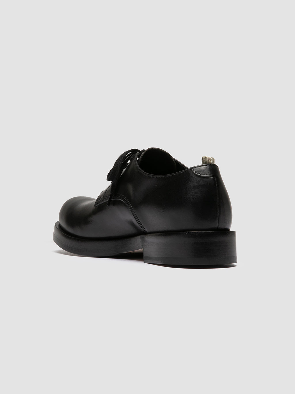 BULLA 001 - Black Leather Derby Shoes Officine Creative - 4