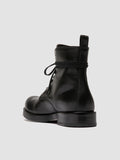BULLA 002 - Black Leather Lace-up Boots Officine Creative - 4