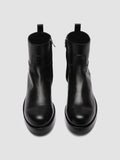 BULLA 003 - Black Leather Zipped Boots Officine Creative - 2