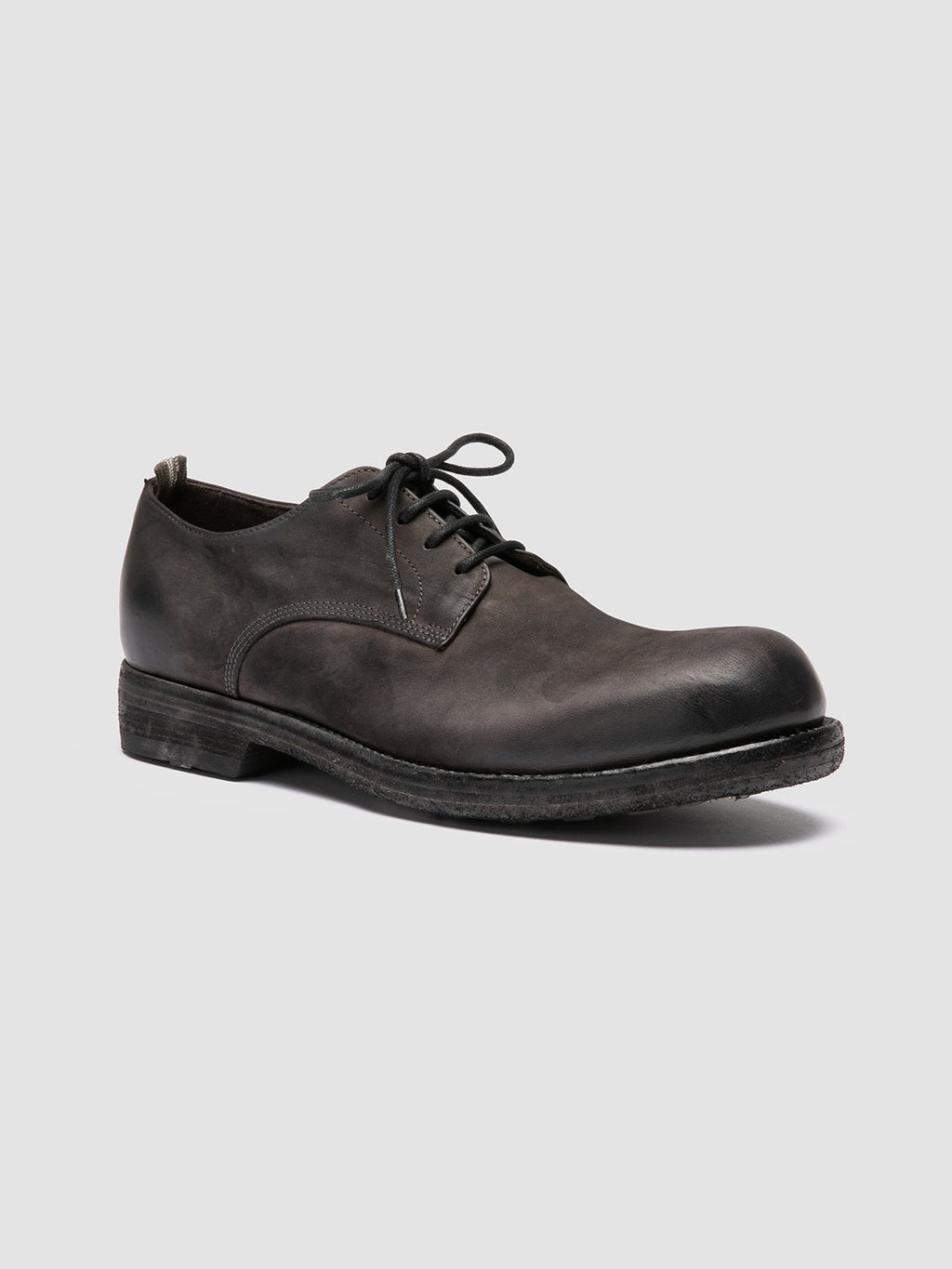 BULLA DD 101 - Grey Leather Derby Shoes