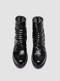 BULLA DD 103 - Black Leather Zipped Boots Officine Creative - 2