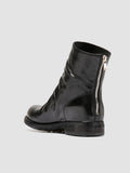 BULLA DD 103 - Black Leather Zipped Boots Officine Creative - 4