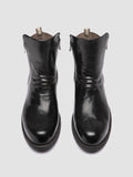 BULLA DD 105 - Black Leather Zipped Boots Officine Creative - 2