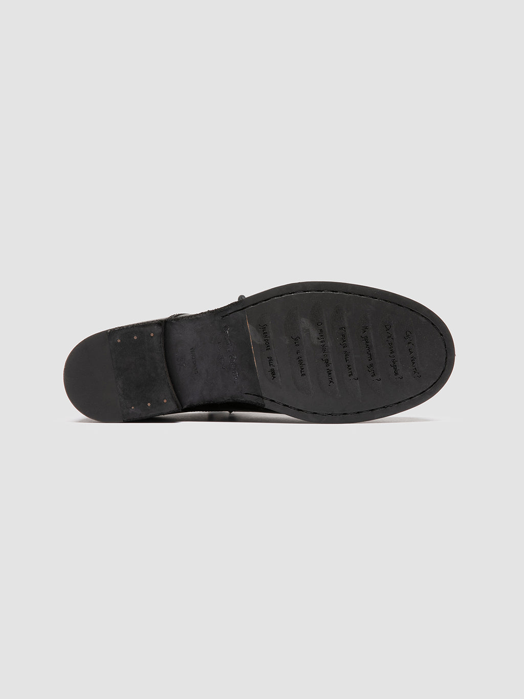 BULLA DD 301 - Black Leather Derby Shoes