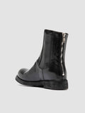 BULLA DD 304 - Black Leather Zipped Boots Officine Creative - 4